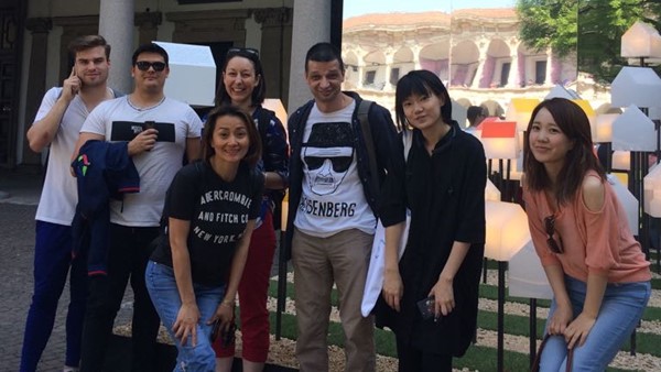 IH Milan students attend Design Week