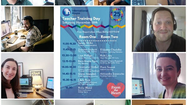 From the Heart – the first Online Teacher Training Day at IH Bielsko