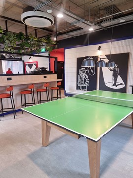 IH Belfast Student Accommodation Games Room