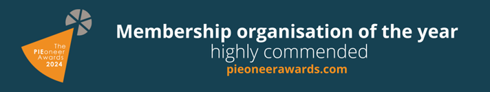 The PIE Highly Commended IH World for Membership Organisation of the Year.