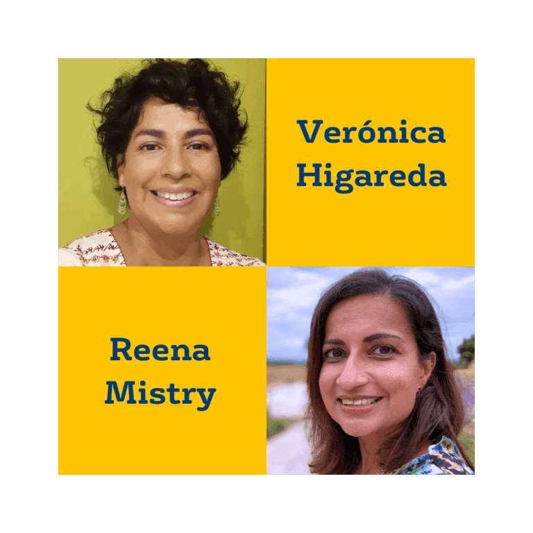 Verónica Higareda and Reena Mistry
